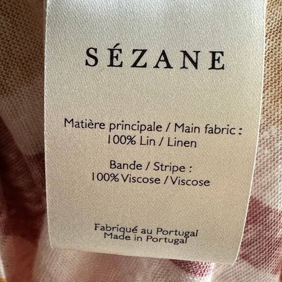 Sezane Andre Striped Linen Top - Picture 8 of 8